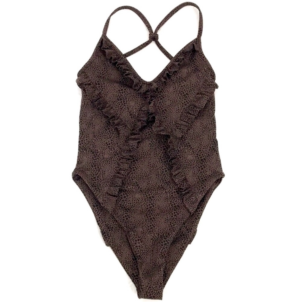 NICHOLAS Leopard Print Swimsuit XS size